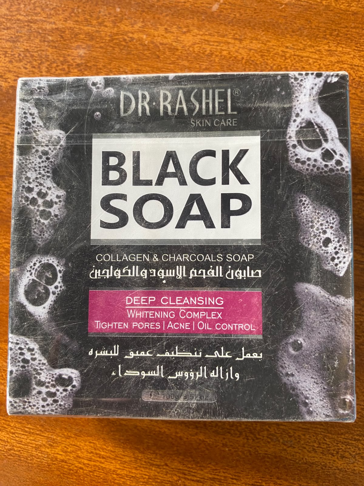 Dr. Rashel Charcoal Black Soap 100g (100% Original)