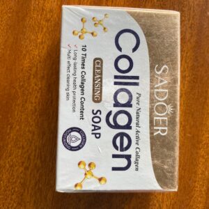 Sadoer Collagen Cleansing Soap 100g (100% Original)